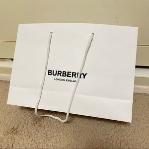 Burberry paper bag